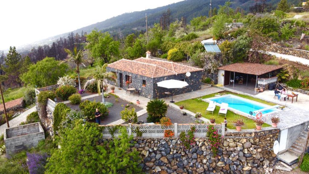 Climatized Pool Free Wifi Casa Rural Las Pareditas Tijarafe Exterior photo